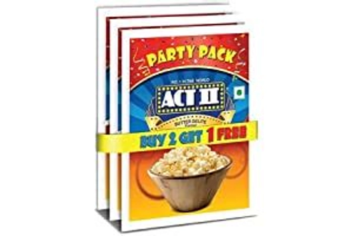 ACT II Instant Popcorn - Butter Delite Buy 2 Get 1 Free