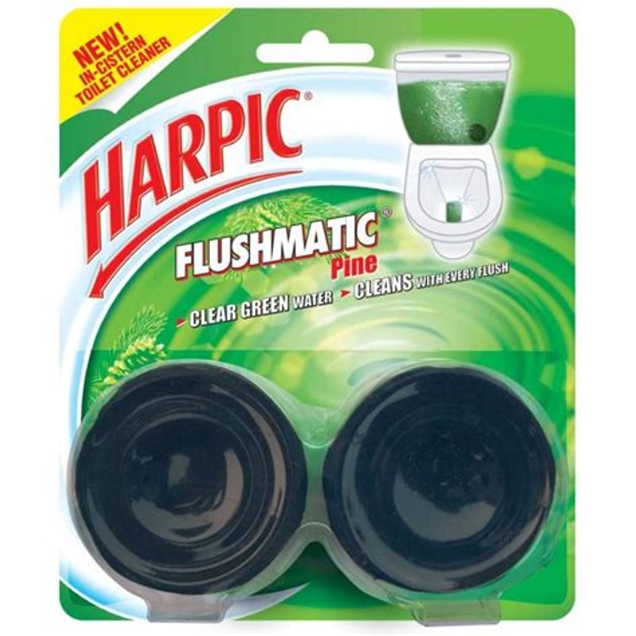 Harpic Flushmatic Pine Twin Pk. 100G