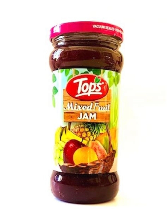 Tops Jam Mix Fruit 475G