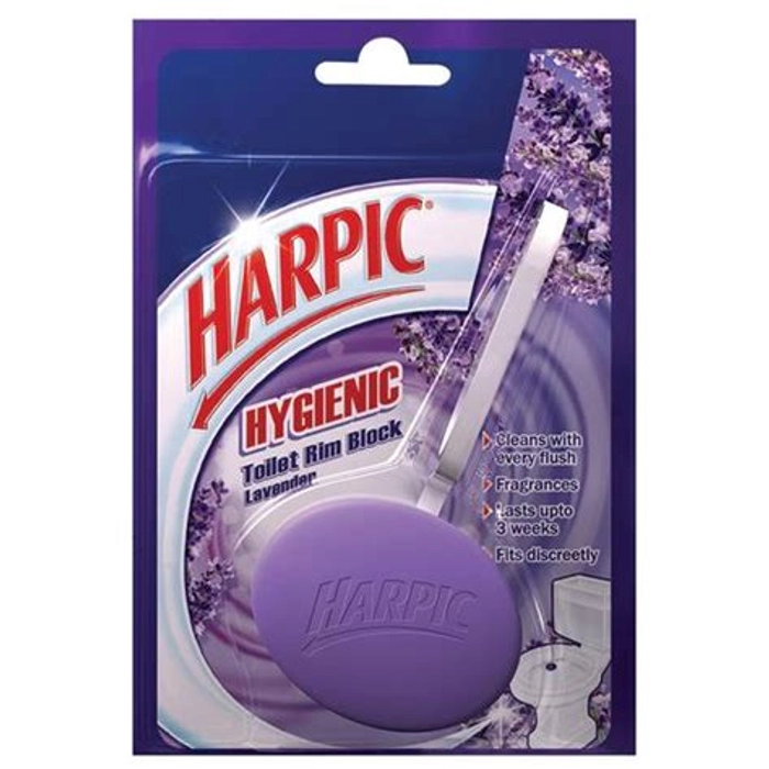 Harpic Hygienic Rim Block Lavender 26G - 3