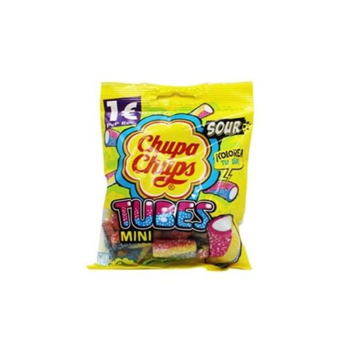 Chupa Chups Tubes Chewy Candy Assorted 61.6G