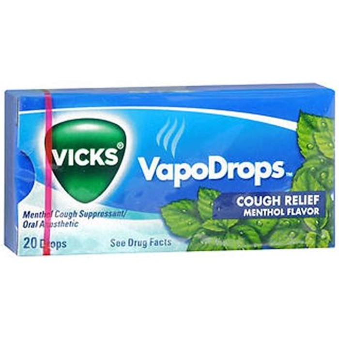 Vicks Cough Drop Menthol 20