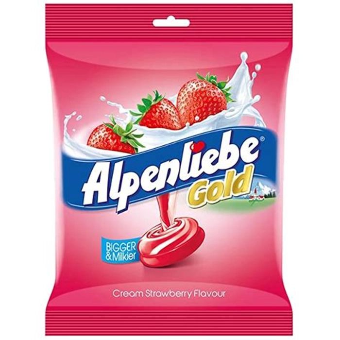 Alpenliebe Gold Strawberry Candy 156.4G