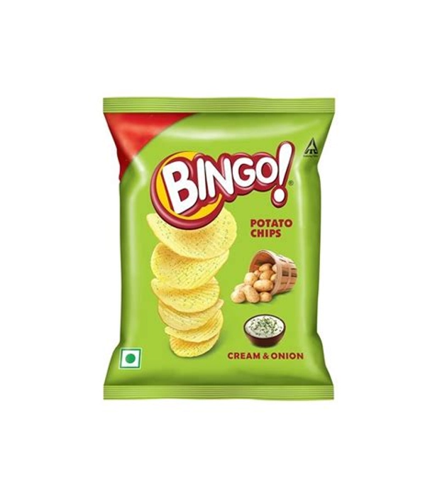 Bingo Yumitos Cream  And  Onion 44G+17.6G Free