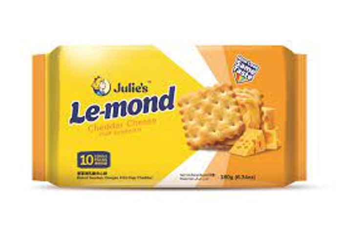 JULIES LE-MOND CHEDDAR CHEESE 180G