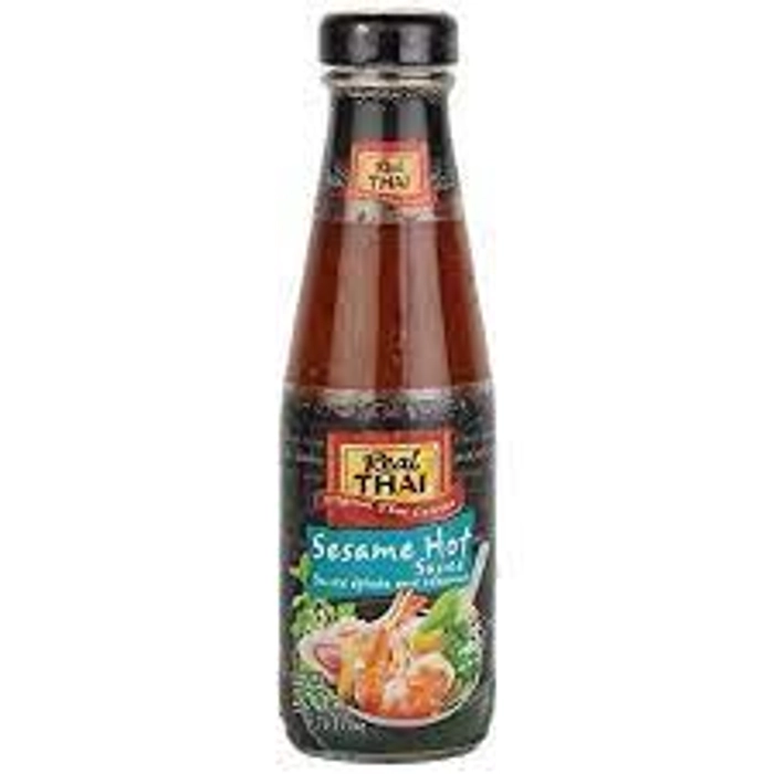 REAL THAI SESAME HOT SAUCE180 ML