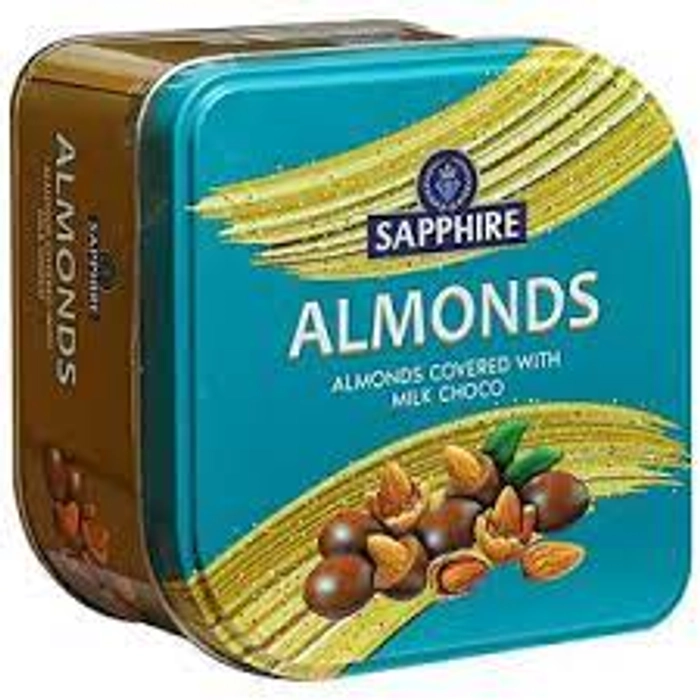 Sapphire Chocolate Coated Almonds, 160 gg