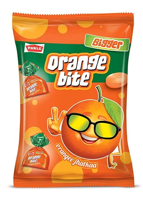 Parle Bigger Orange Bite 390G