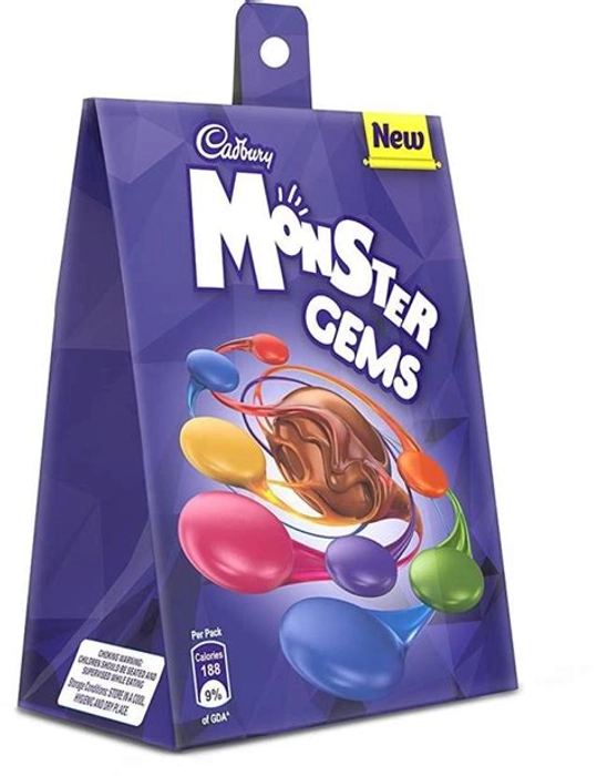 Cadbury Monster Gems Chocolate Home Pack 102.6G