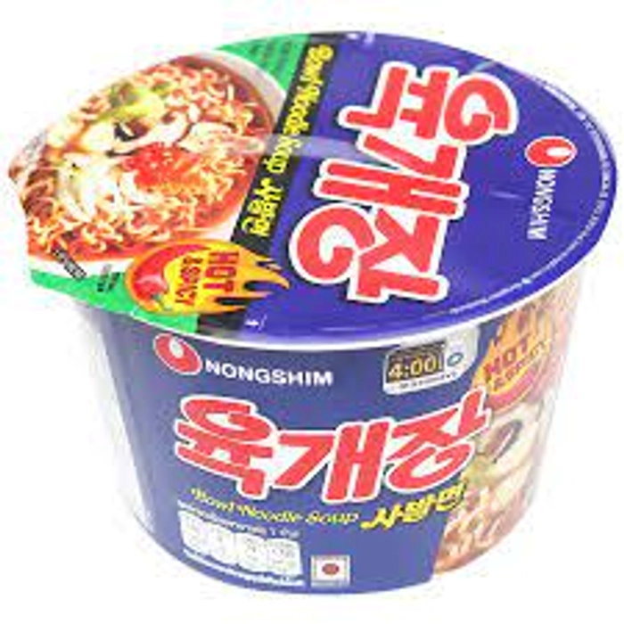 Nongshim Bowl Noodle (Hot & Spicy) 100 gm