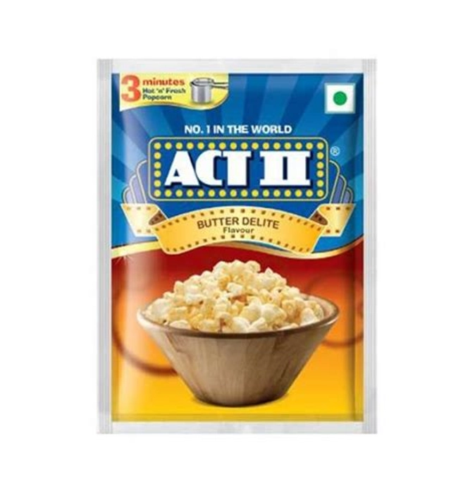 ACT II Instant Popcorn - Butter Delite Flavour 70G