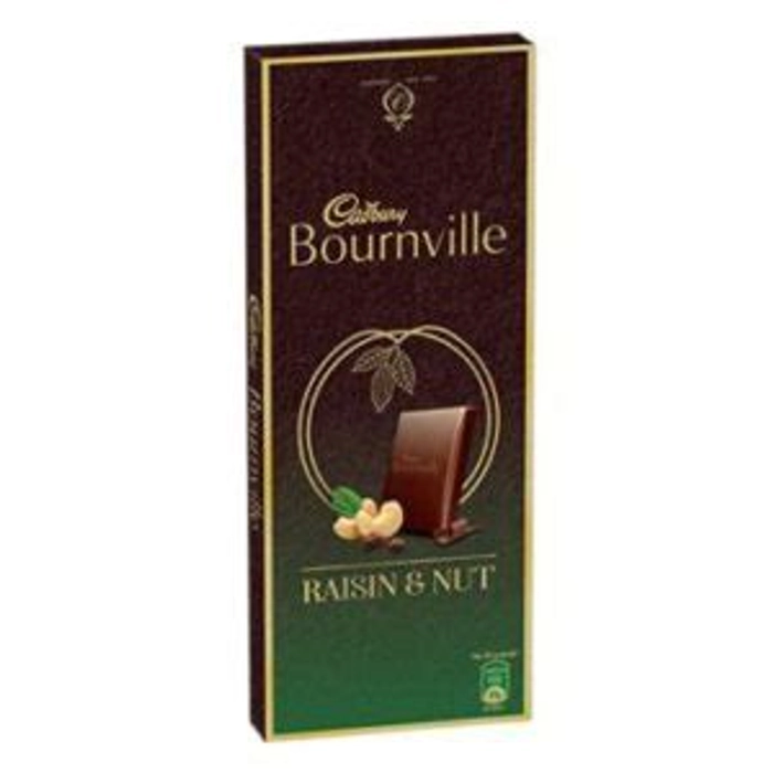 Cadbury Bournville Raisin And Nut Chocolate Bar 80