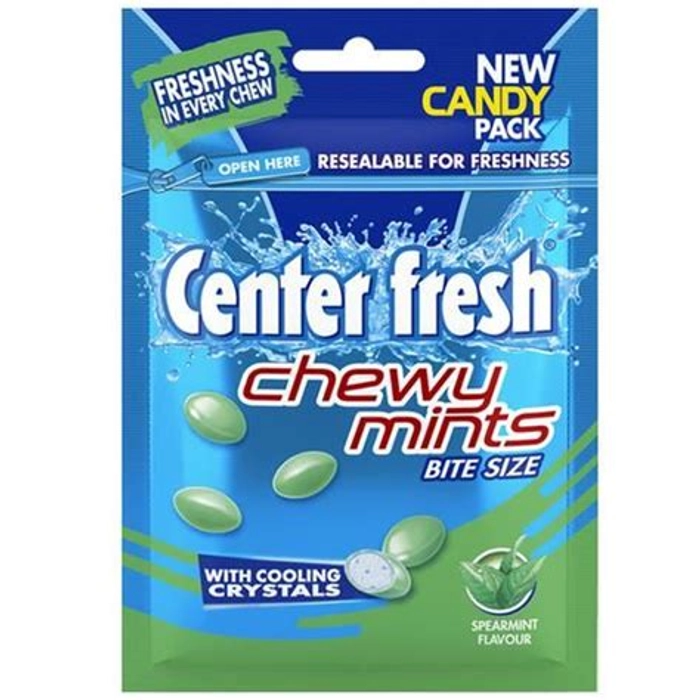 Center Fresh Chewy Mints Pouch 60G