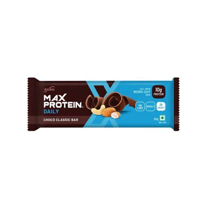 RiteBite Max Protein Daily Choco Classic Bar 50G