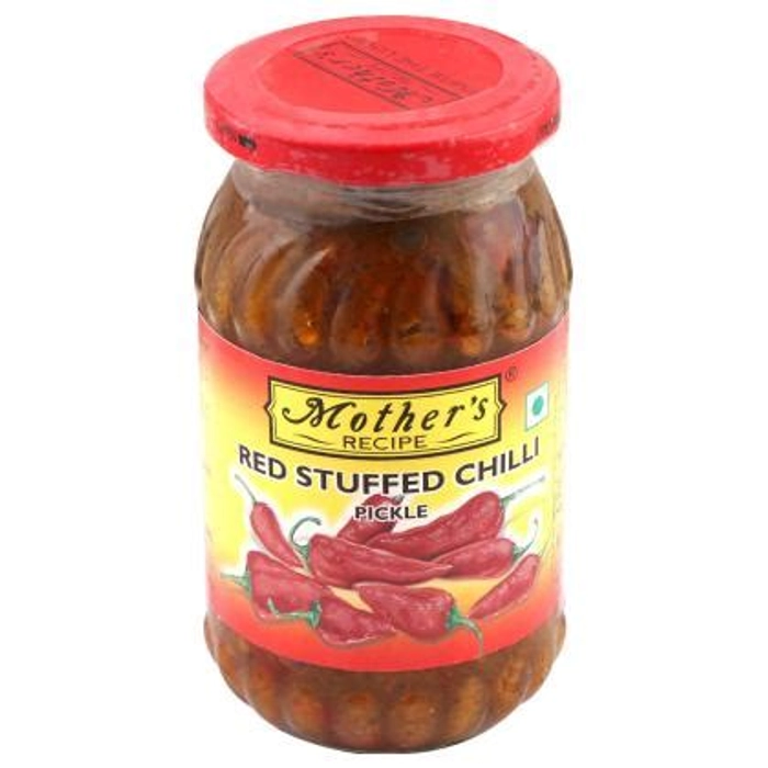 Mothers Red Stuffed Chilli Pickle400G