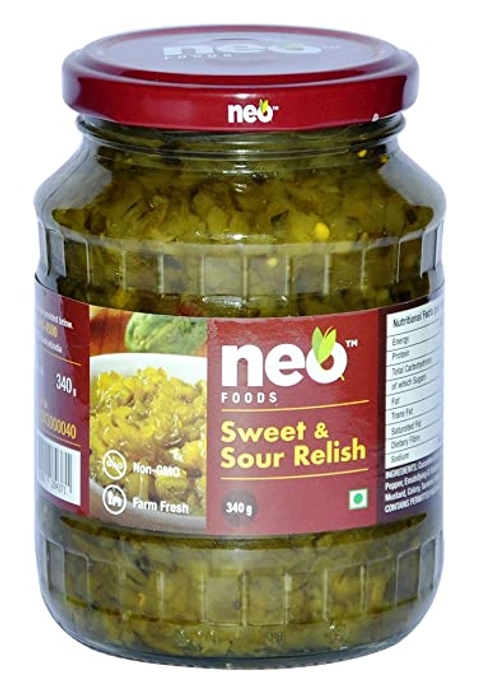 NEO FOODS HOT & SWEET RELISH 340g