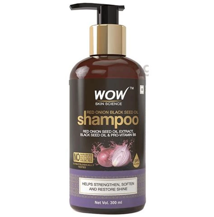 Wow Red Onion Black Seed Oil Shampoo 250 Ml