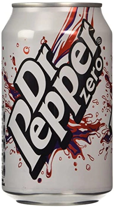 DR PEPPER ZERO SUGAR CAN 330ML