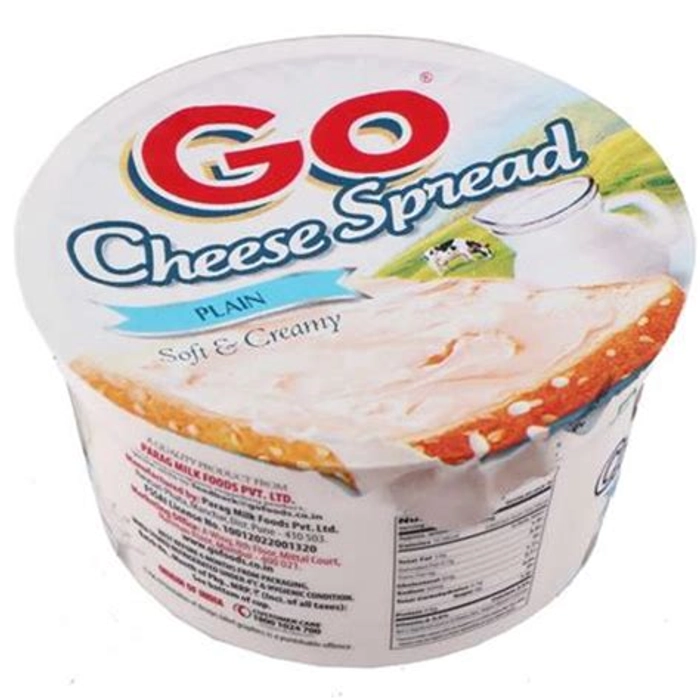 GO CHEESE SPREAD - PLAIN (SOFT & CREAMY) 200 G TUB