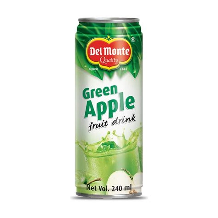 Delmonte Fruit Drink Green Apple 240Ml