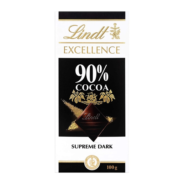 Lindt - 90% Cocoa Dark 100Gm