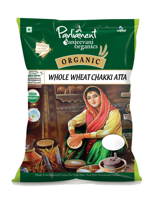 PSO WHOLE WHEAT CHAKKI ATTA- POUCH 2KG