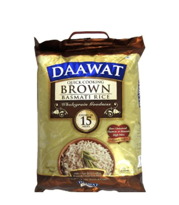 DAWAT BROWN  BASMATI RICE 1 KG