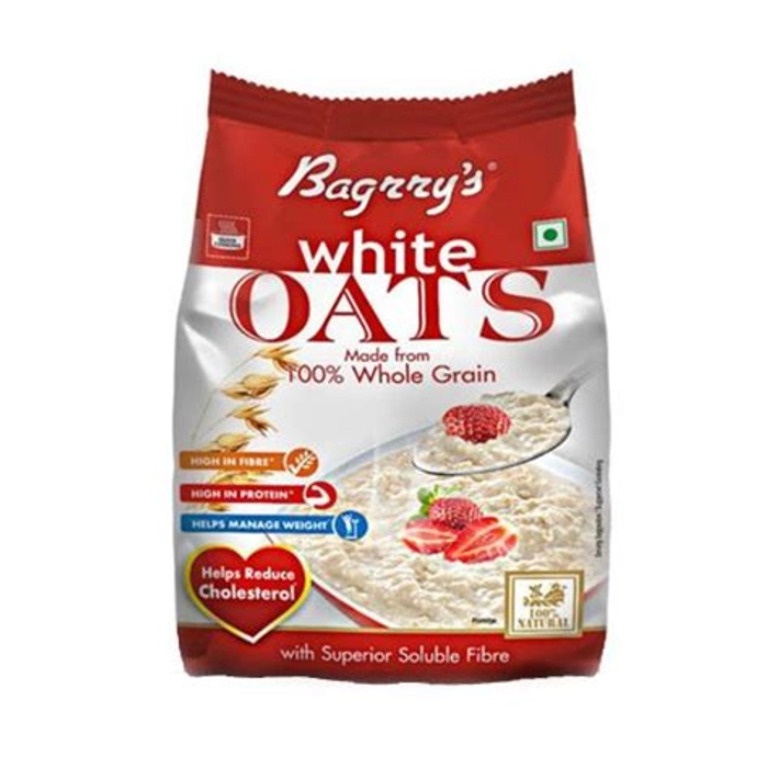 Bagrrys White Oats 500G