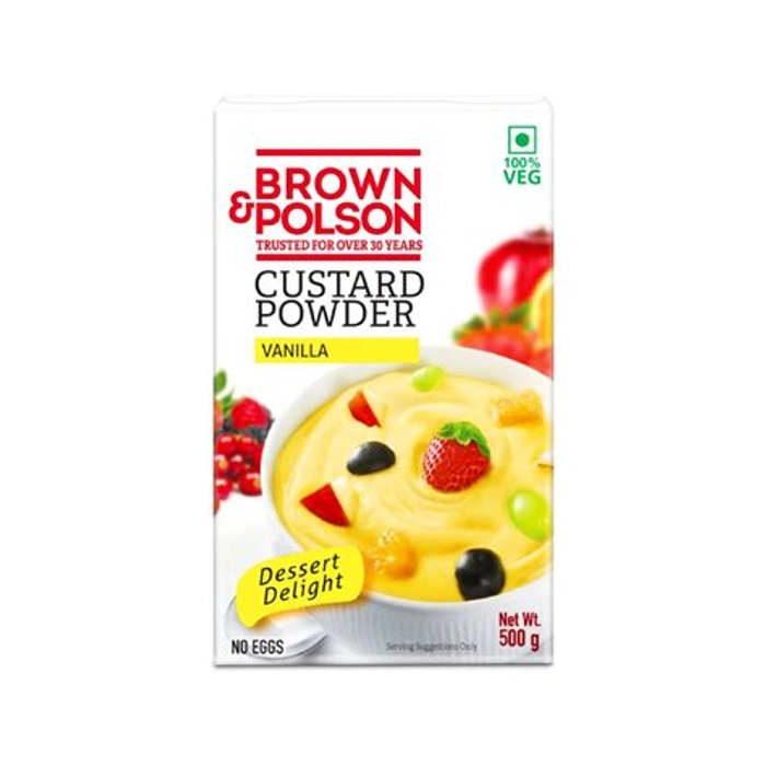 Brown And Polson Vanilla Custard Power 500G