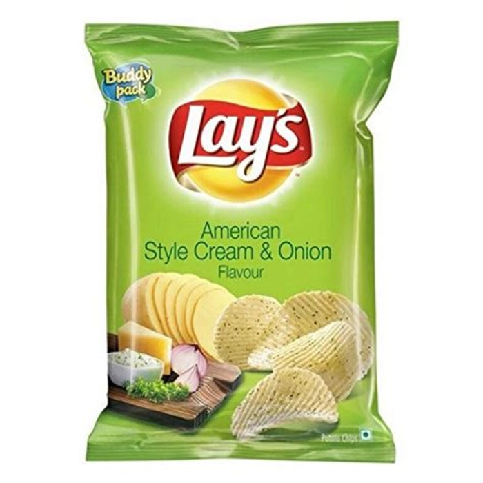 Lays American Style Cream N Onion 52G