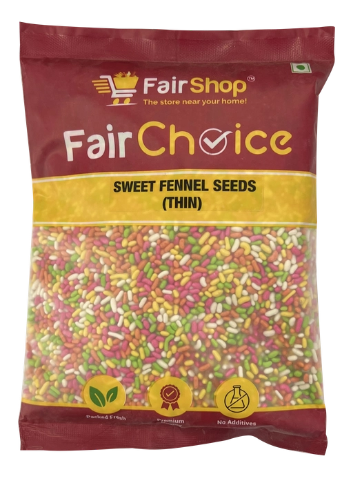 FAIRCHOICE SWEET FENNEL SEEDS THIN IN POUCH