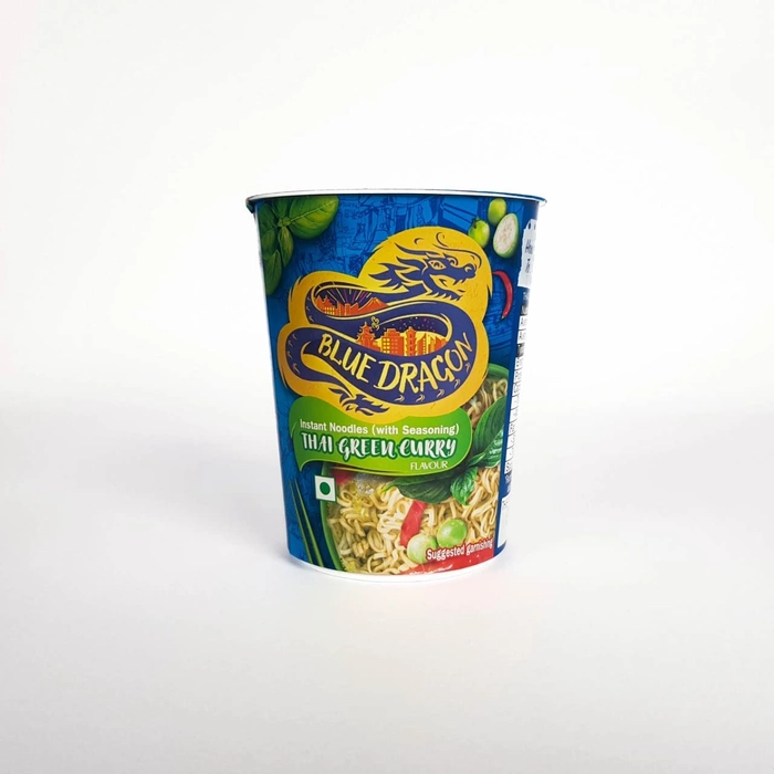 BLUE DRAGON INSTANT CUP NOODLE THAI GREEN CURRY 76g