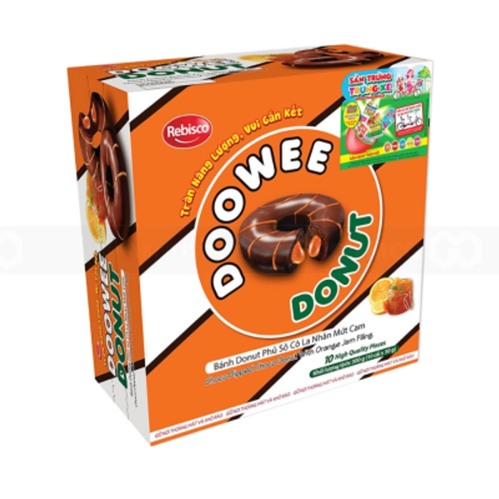 Doowee Donut Cake Orange 30g