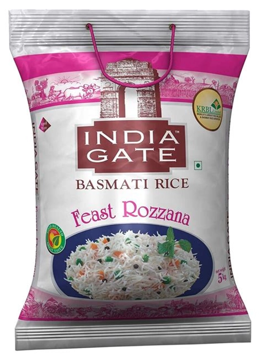 INDIA GATE FEAST ROZZANA BASMATI RICE 5 KG