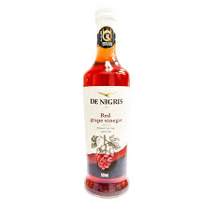 DE NIGRIS Wine Vinegar Red 6% 500ML