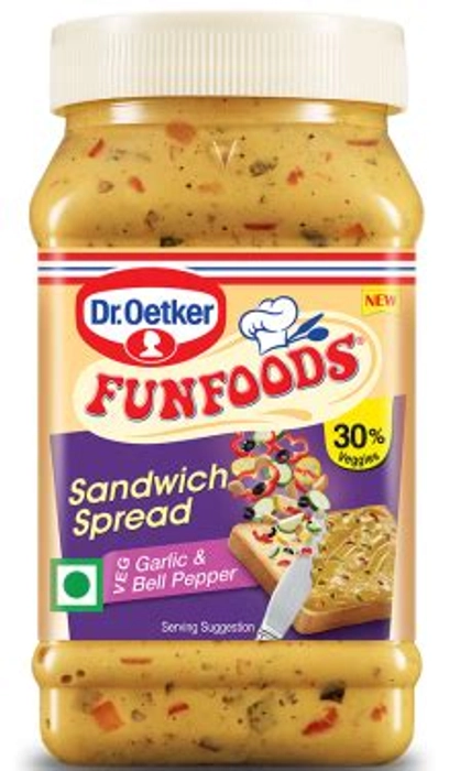 FunFoods Spread Garlic  And  Bell Pepper 250G