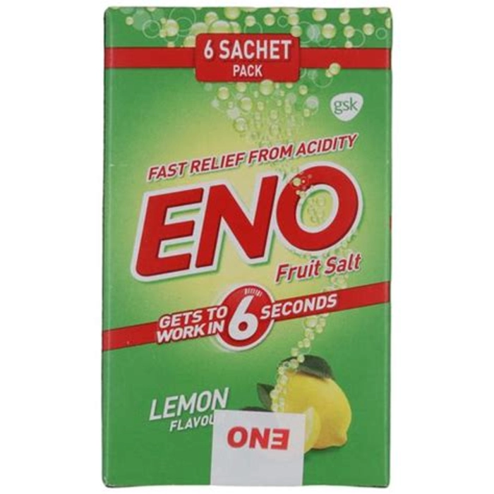 Eno Fruit Salt Lemon Flavour 6X5Gm