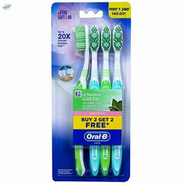 Oral B Ultra Thin Green B2G2