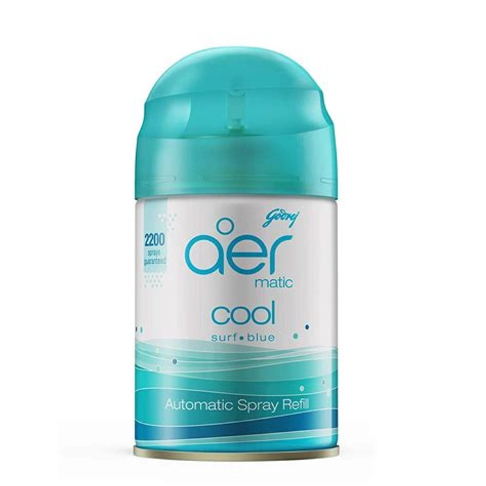 Godrej Aer Matic Refill Cool Surf Blue 225Ml