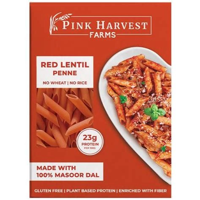 Pink Harvest 100% Red Lentil Penne Pasta