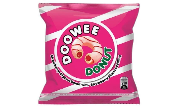 Doowee Donut Cake Strawberry 30g