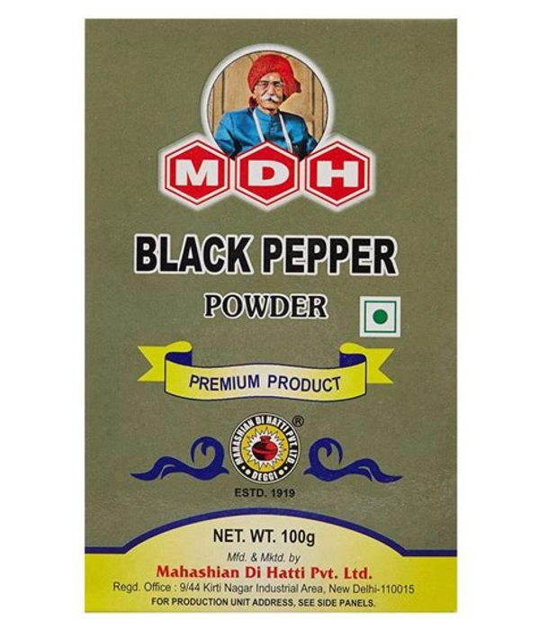 MDH KAALI MIRCH POWDER 100GM