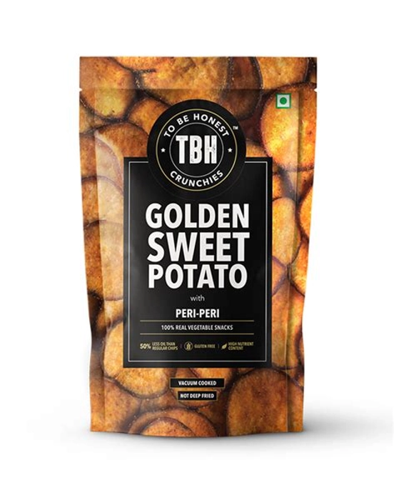 To Be Honest Golden Sweet Potato Chips 110 Gms