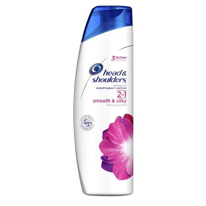 Head N Shoulders 2In1 Smooth N Silky Shampoo 180Ml