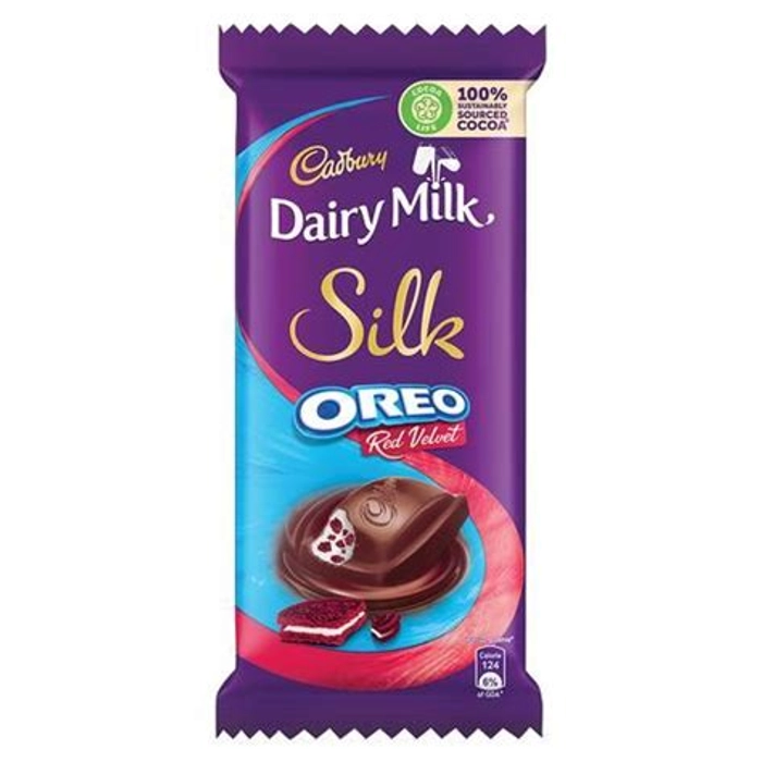 Cadbury Dairy Milk Silk Oreo Red Velvet 130G