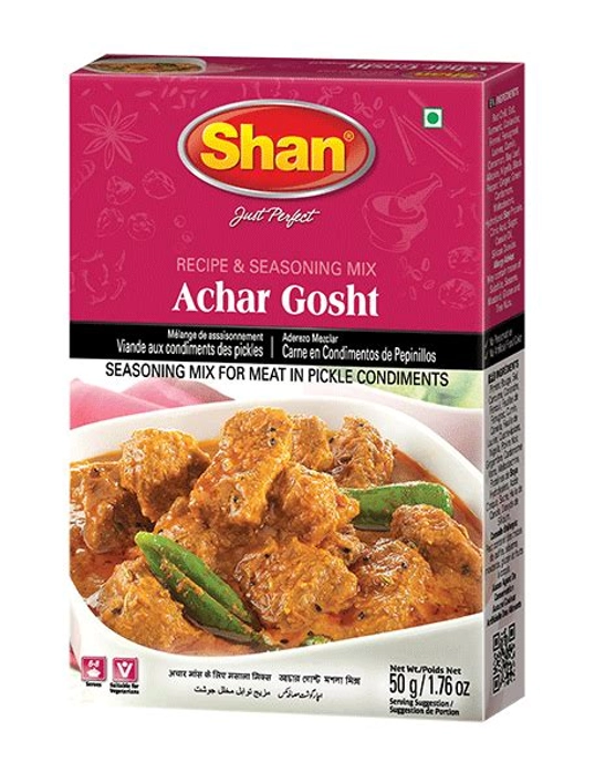 SHAN SPICE MIX FOR ACHAR GOSHT CURRY [50 GMS]