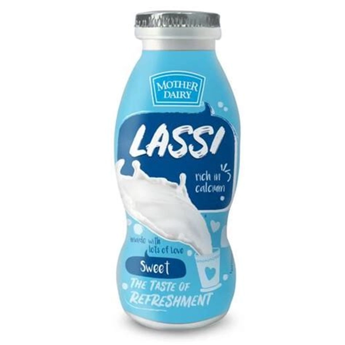 MOTHER DAIRY  SWEET LASSI BOTTLE 200 ML