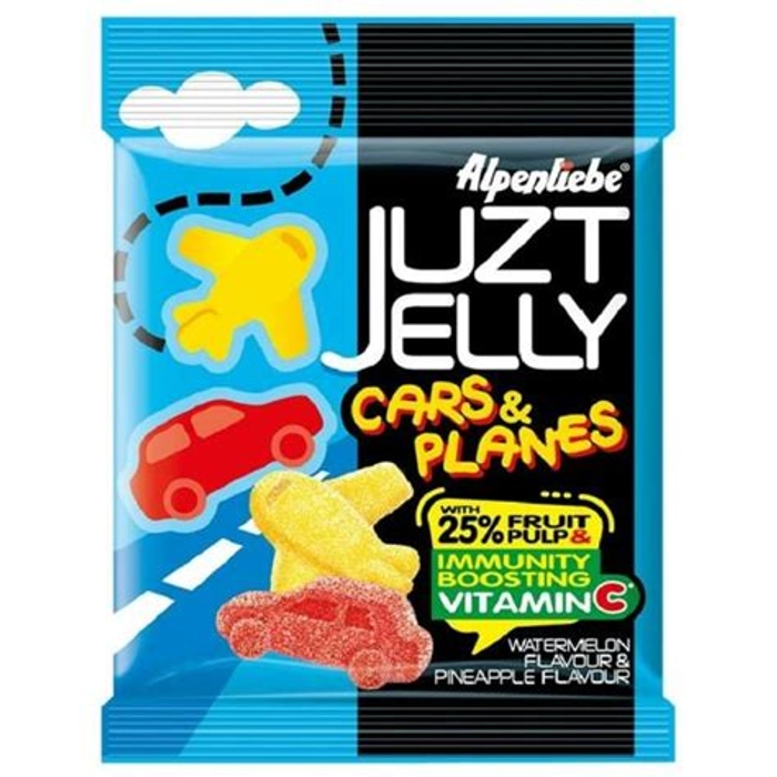 Alpenliebe Juzt Jelly Cars Planes 74.5G