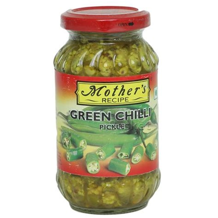 Mothers Green Chilli Pickle 400 Gm