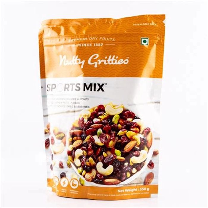 NUTTY GRITTIES SPORTS MIX 350G